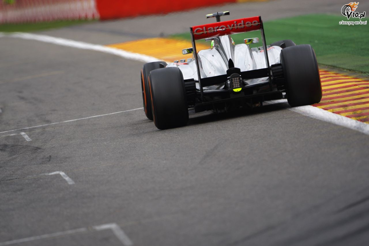 GP Belgii 2013 - wycig