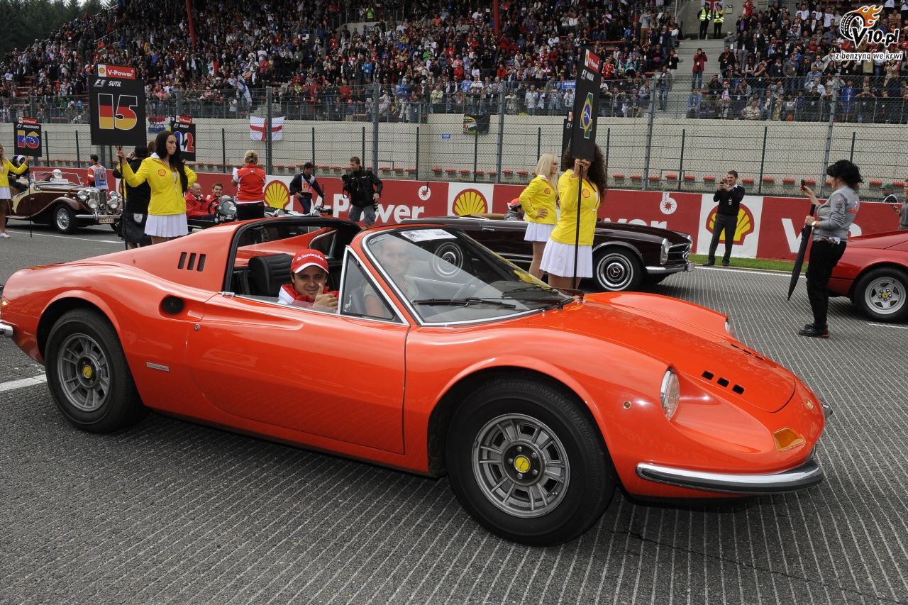 GP Belgii 2013 - wycig