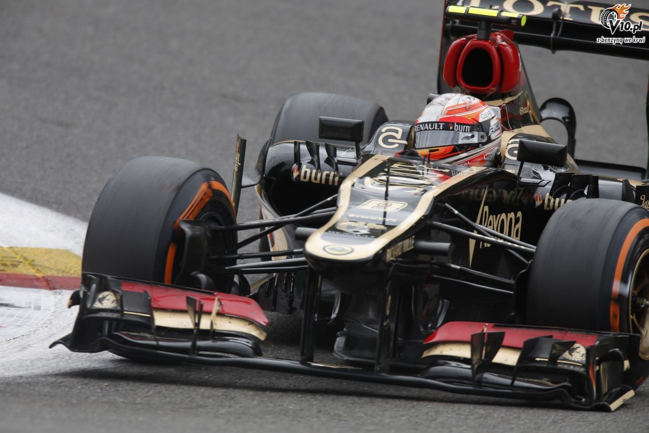 GP Belgii 2013 - wycig
