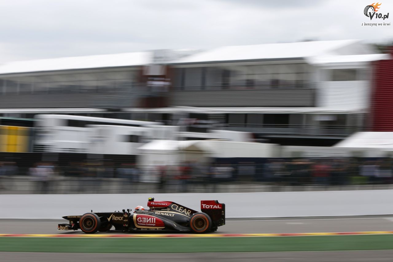 GP Belgii 2013 - wycig
