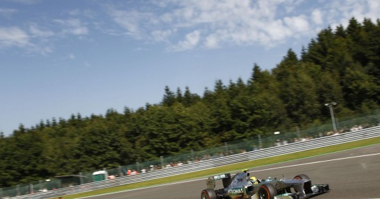 GP Belgii 2013 - piątkowe treningi