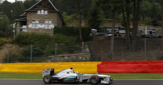 GP Belgii 2013 - piątkowe treningi