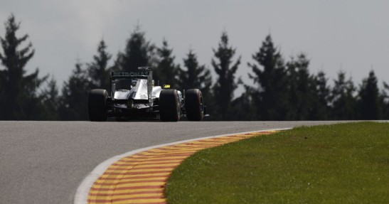 GP Belgii 2013 - piątkowe treningi