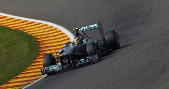 GP Belgii 2013 - piątkowe treningi