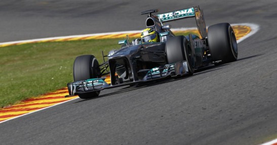 GP Belgii 2013 - piątkowe treningi