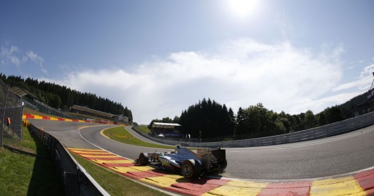 GP Belgii 2013 - piątkowe treningi