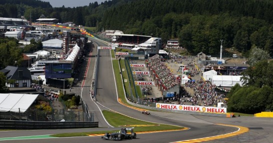 GP Belgii 2013 - piątkowe treningi