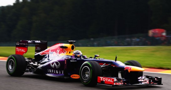 GP Belgii 2013 - piątkowe treningi