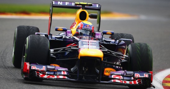 GP Belgii 2013 - piątkowe treningi