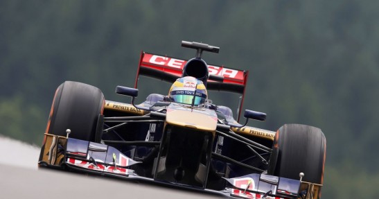 GP Belgii 2013 - piątkowe treningi