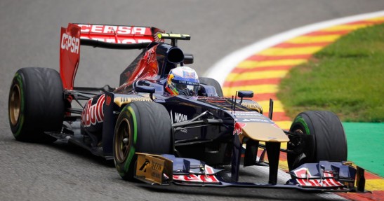 GP Belgii 2013 - piątkowe treningi