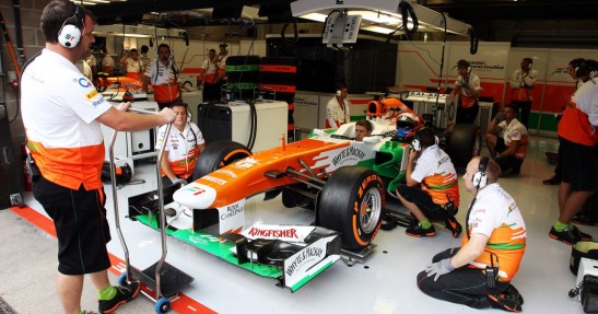 GP Belgii 2013 - piątkowe treningi