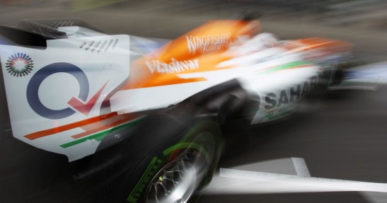 GP Belgii 2013 - piątkowe treningi