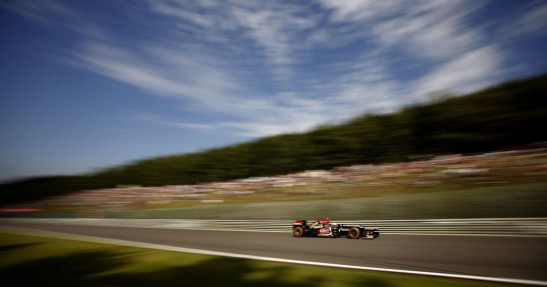 GP Belgii 2013 - piątkowe treningi