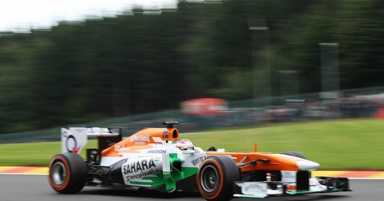 GP Belgii 2013 - piątkowe treningi