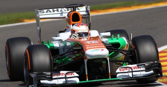 GP Belgii 2013 - piątkowe treningi