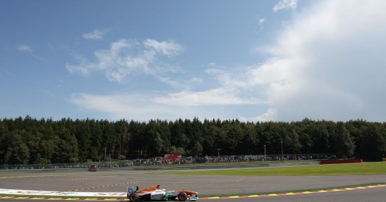 GP Belgii 2013 - piątkowe treningi