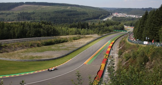 GP Belgii 2013 - piątkowe treningi