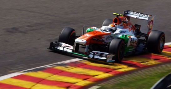 GP Belgii 2013 - piątkowe treningi