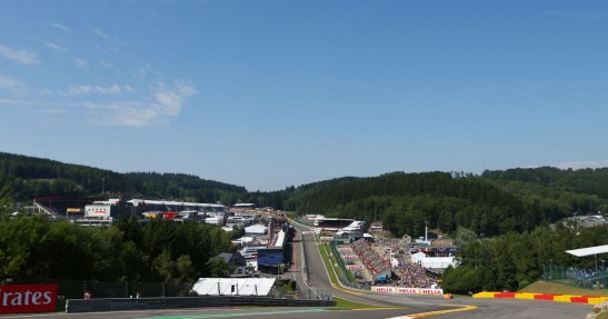 GP Belgii 2013 - piątkowe treningi