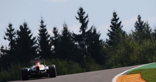 GP Belgii 2013 - piątkowe treningi