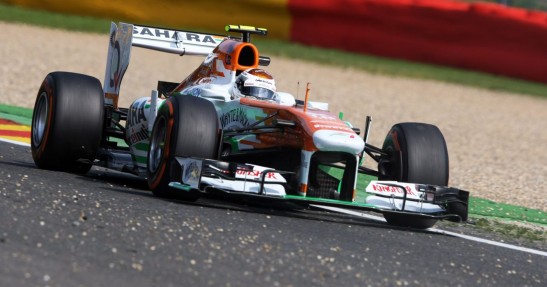 GP Belgii 2013 - piątkowe treningi