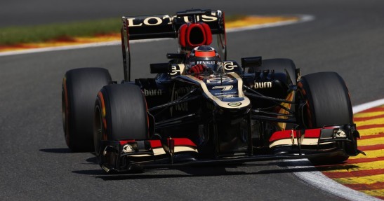 GP Belgii 2013 - piątkowe treningi