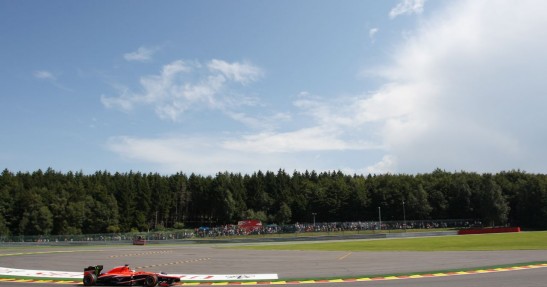 GP Belgii 2013 - piątkowe treningi