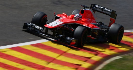 GP Belgii 2013 - piątkowe treningi