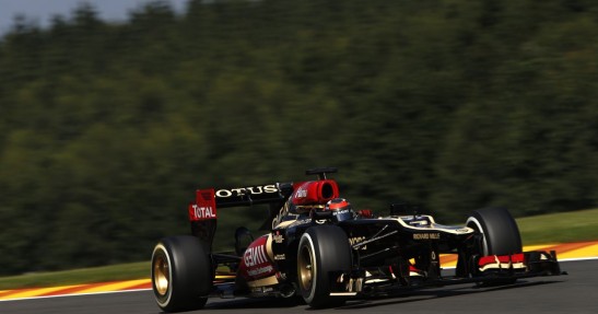 GP Belgii 2013 - piątkowe treningi