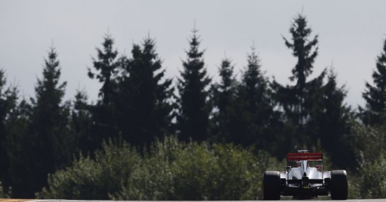 GP Belgii 2013 - piątkowe treningi