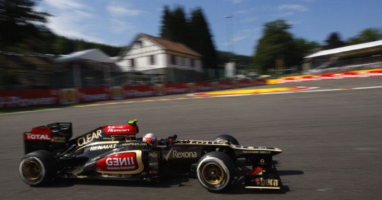 GP Belgii 2013 - piątkowe treningi