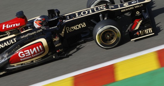 GP Belgii 2013 - piątkowe treningi