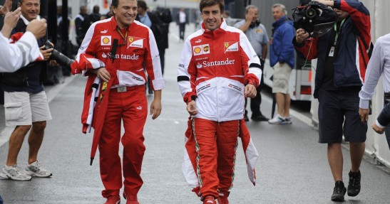 GP Belgii 2013 - piątkowe treningi