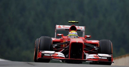 GP Belgii 2013 - piątkowe treningi