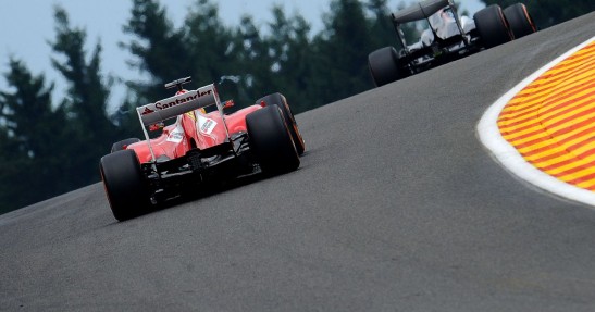 GP Belgii 2013 - piątkowe treningi