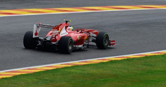 GP Belgii 2013 - piątkowe treningi
