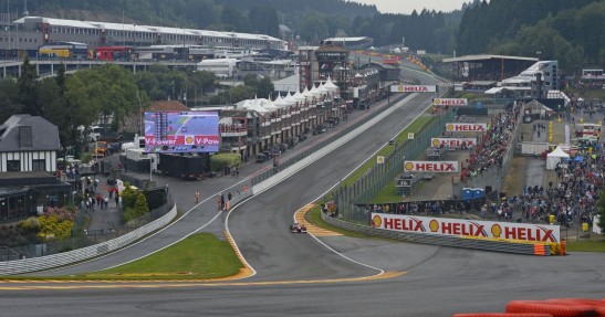 GP Belgii 2013 - piątkowe treningi