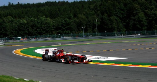 GP Belgii 2013 - piątkowe treningi