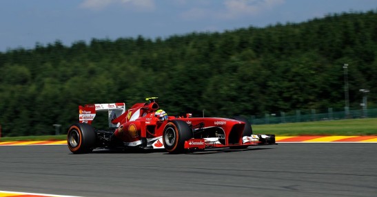 GP Belgii 2013 - piątkowe treningi