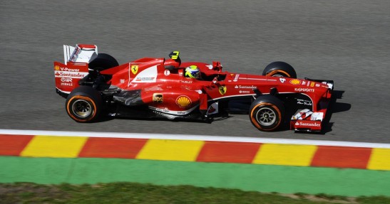 GP Belgii 2013 - piątkowe treningi