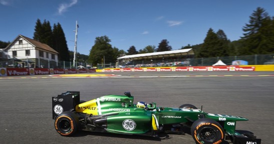 GP Belgii 2013 - piątkowe treningi