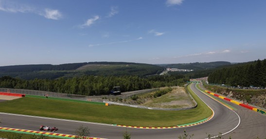 GP Belgii 2013 - piątkowe treningi