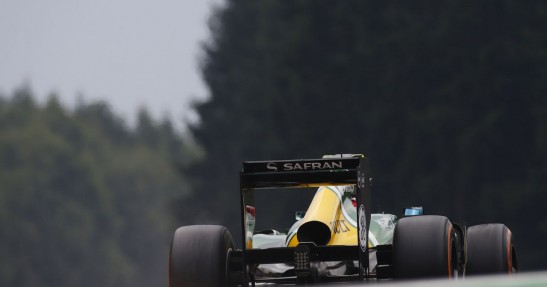 GP Belgii 2013 - piątkowe treningi