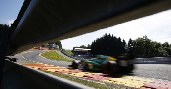 GP Belgii 2013 - piątkowe treningi