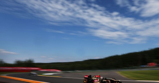 GP Belgii 2013 - piątkowe treningi