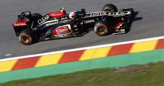 GP Belgii 2013 - piątkowe treningi