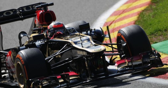 GP Belgii 2013 - piątkowe treningi