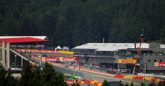 GP Belgii 2013 - piątkowe treningi