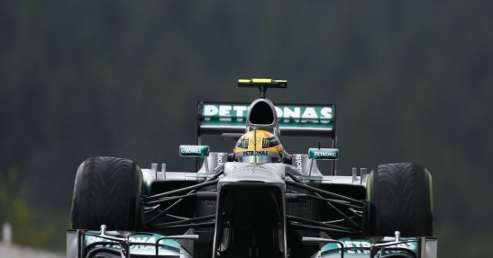 GP Belgii 2013 - piątkowe treningi